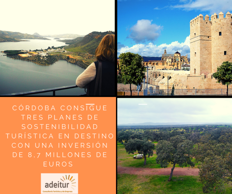 Córdoba consigue tres Planes de Sostenibilidad Turística en Destino con una inversión de 8,7 millones de euros